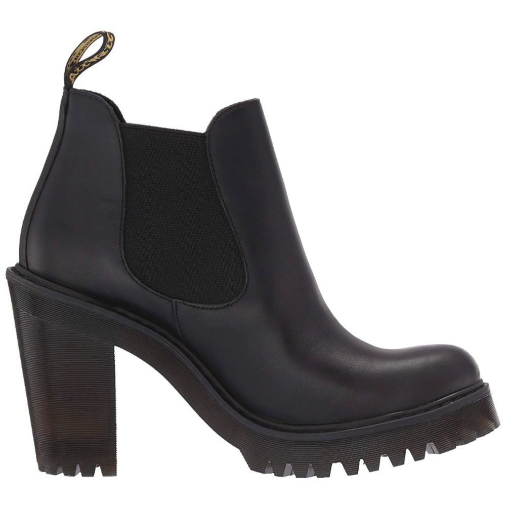 Dr. Martens Hurston Chelsea Boots Black 6 NWOT Doc